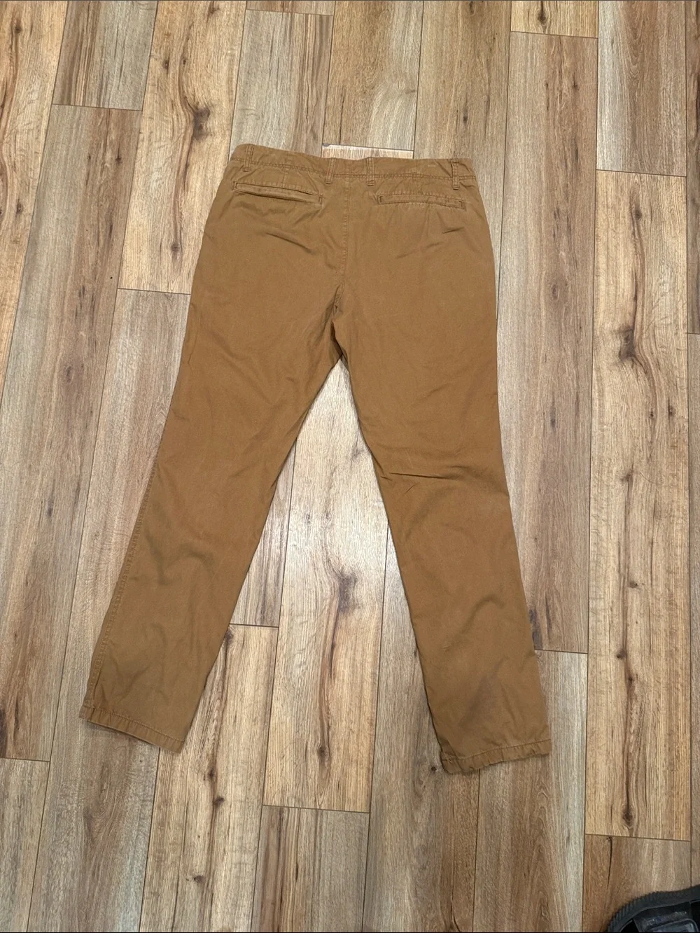 Merona Flannel Lined Chinos 38x32 100% Cotton Winter Workwear